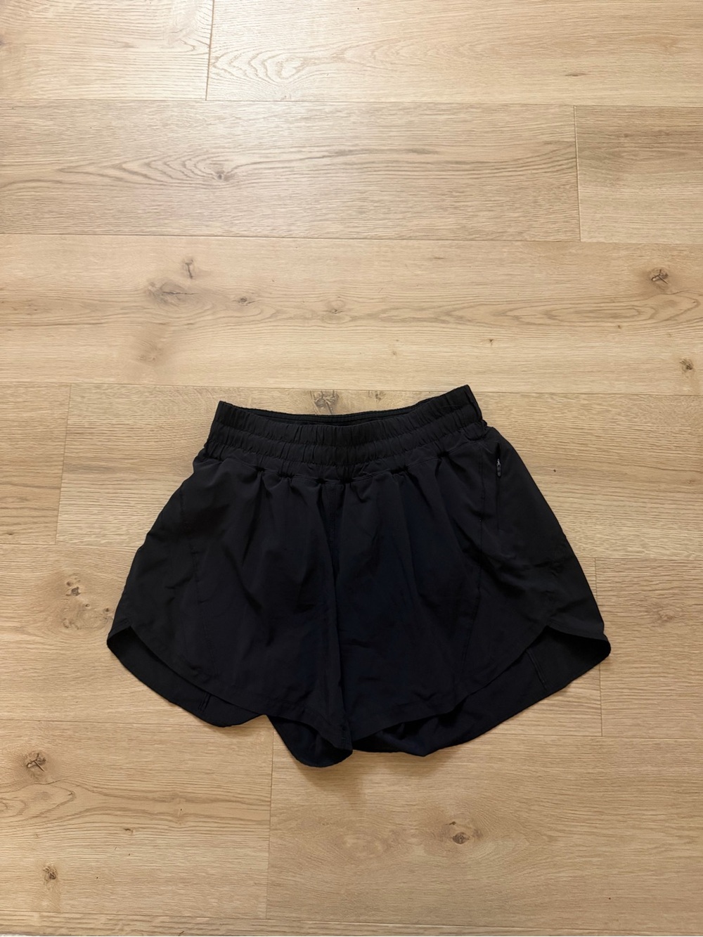 lululemon athletica Black 5 in track that Women's Athletic Shorts